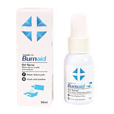 Burnaid Brännskadegel 50ml, Spray, 5 flsk/fp
